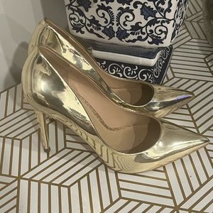 Aldo Gold Heels